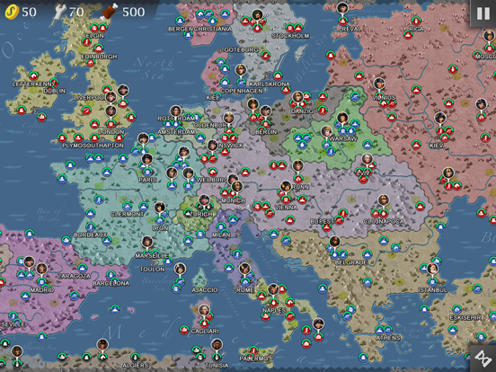 European War 4: Napoleon iPad app afbeelding 4