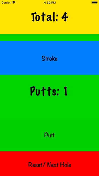 My Simple Golf Score
