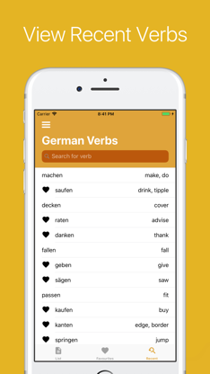 German Verb Conjugator Pro screenshot 6