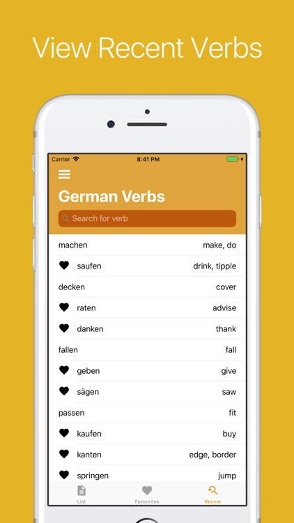 German Verb Conjugator Pro screenshot-5