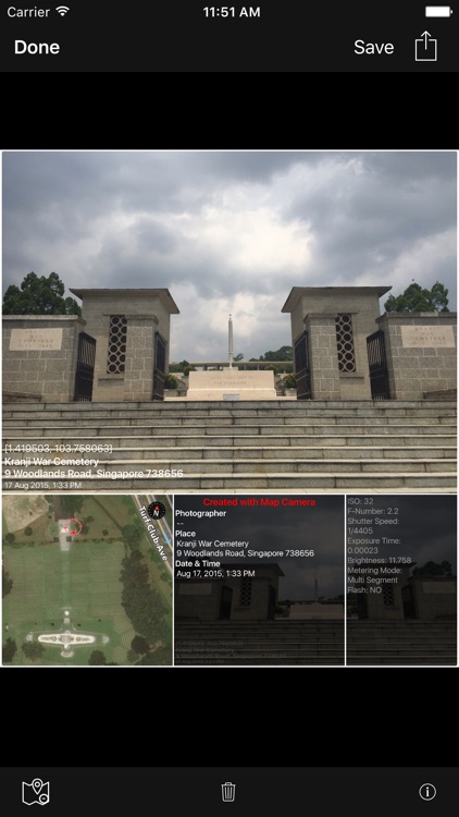 MapCamera: Add Map to Photo screenshot-3