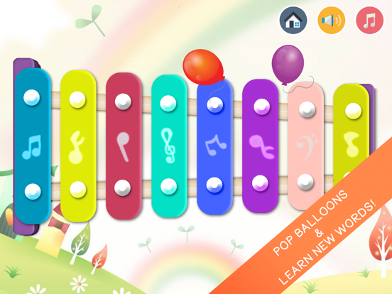 Music Box : Piano, Drum & Xylo iPad screenshot 2 - Education app