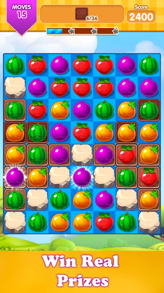 #4. Fruit Swipe Match & Connect (iOS) 由: ePlay Studios LTD
