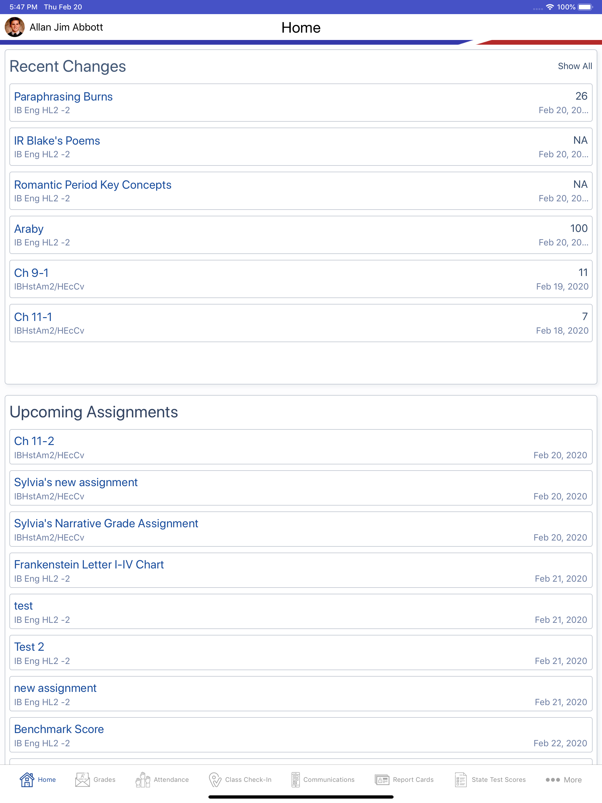 Aeries Mobile Portal