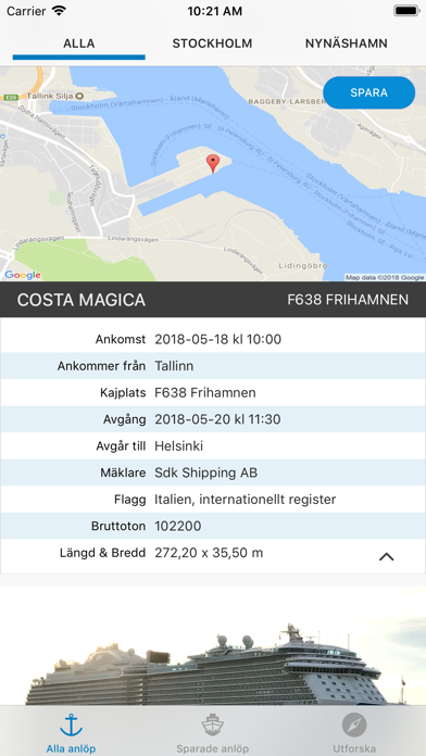 Cruise Stockholm screenshot 2