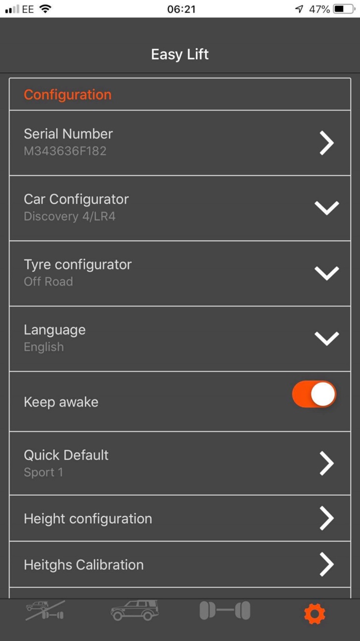 iPhone screenshot