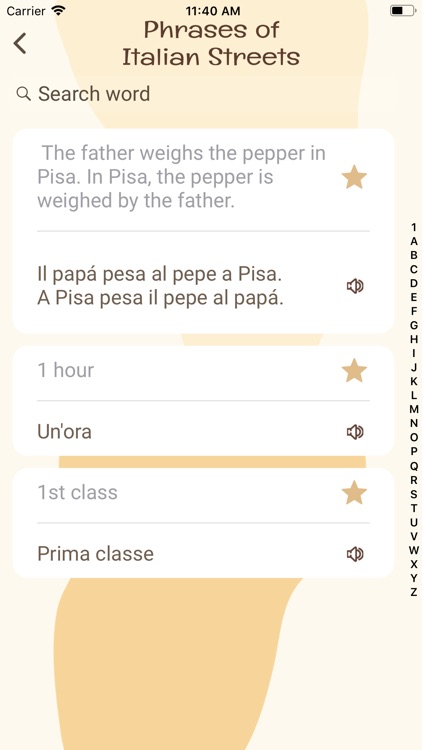 Phrases of Italian Streets screenshot-3