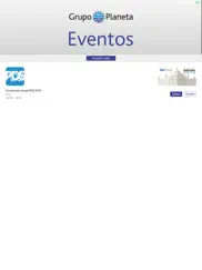 grupo planeta - eventos ipad capturas de pantalla 3