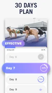 at home plank workouts iphone screenshot 2