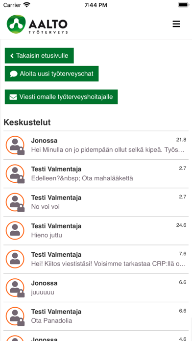OmaAalto Screenshot 1 - AppWisp.com OmaAalto Screenshot 1 - AppWisp.com