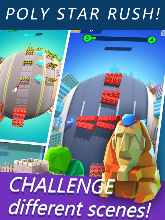 Screenshot #4 pour Poly Star Dash!