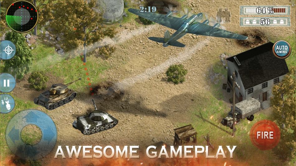 #3. Tank Madness (iOS) 由: ARTHUR MIRZOYAN