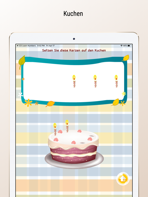123 Zahlen lernen iPad screenshot