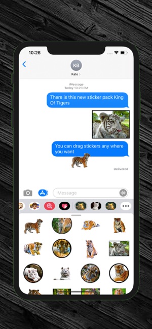 King Of Tigers Sticker Pack(圖4)-速報App