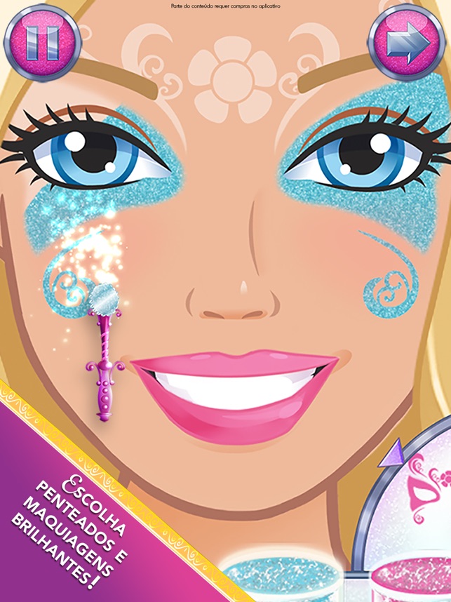 Visual Mágico da Barbie na App Store