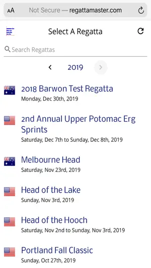 Regatta Master Mobile screenshot 2