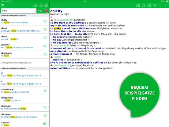 Screenshot #5 pour PREMIUM Wörterbuch Englisch
