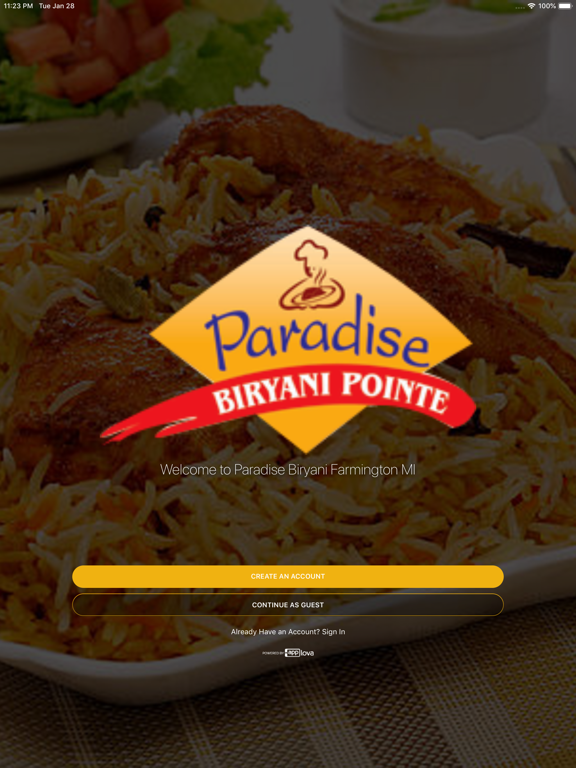 Screenshot #4 pour Paradise Biryani Michigan
