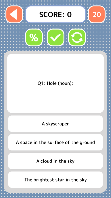 Screenshot #3 pour English Vocabulary Quiz - Game