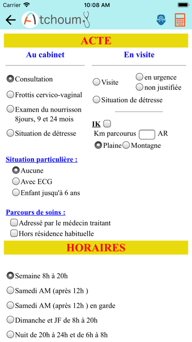 App screenshot