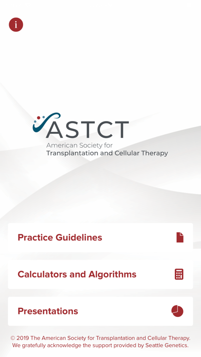 ASTCT Practice Guidelines Screenshot