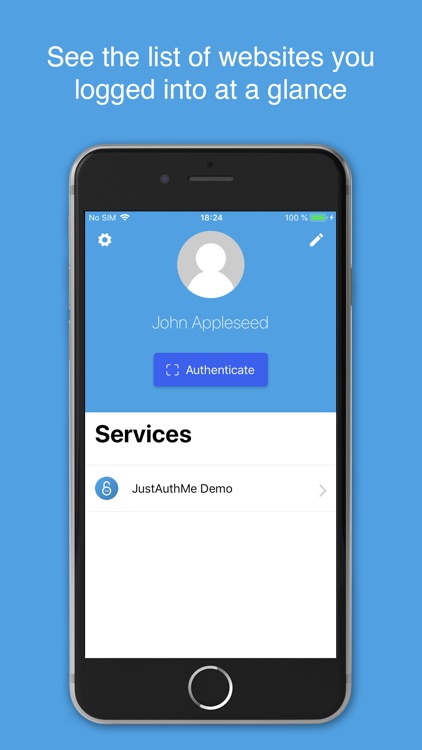 JustAuthMe screenshot-3