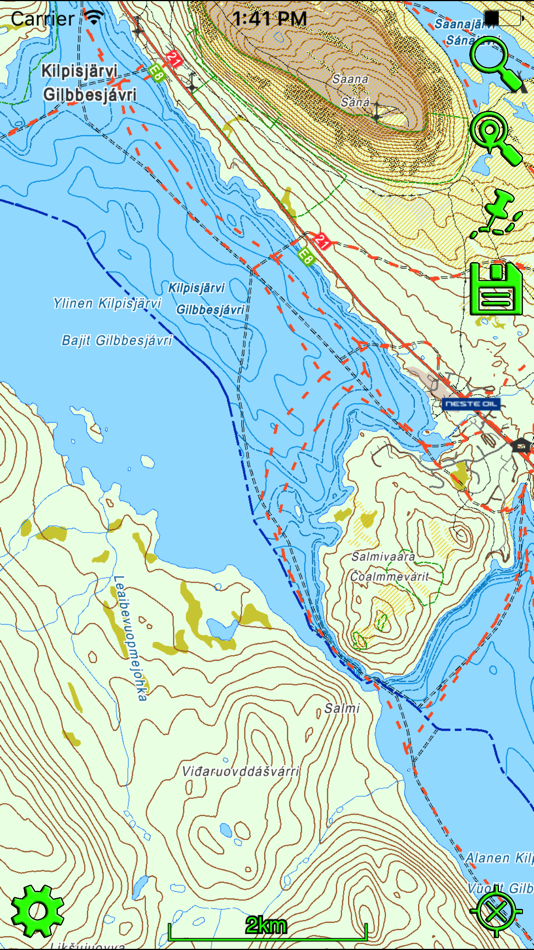 #5. Mapitare Terrain and Sea map (iOS) 由: Mapitare Oy