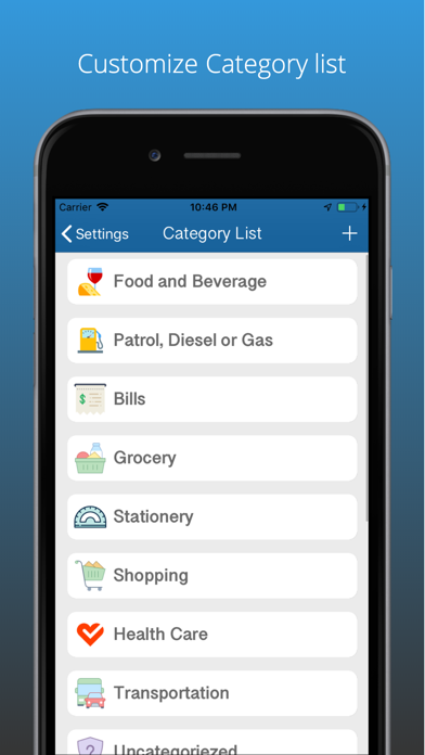 Expense & Income Money Manager Screenshot