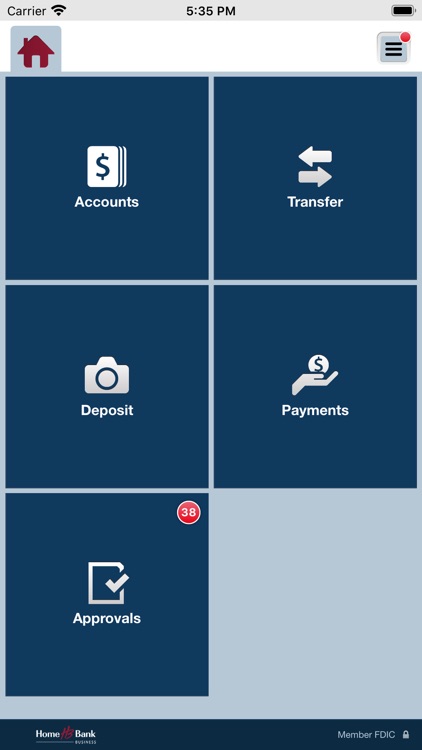 Home Bank Business Mobile