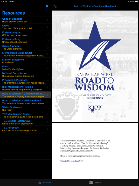 PocketPsi - ΚΚΨ Pocket Guide iPad screenshot 7 - Education app