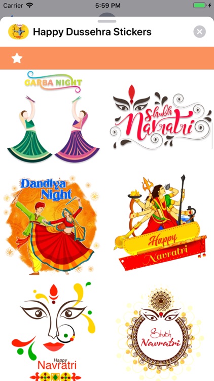 Happy Dussehra Stickers screenshot-7