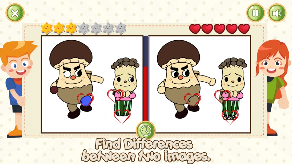 Find Differences Cute Cartoon - 1.0 - (iOS)