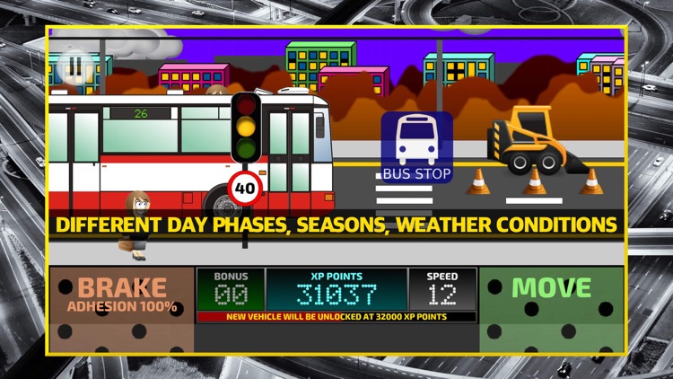 City Bus Driving Simulator 2D screenshot-4