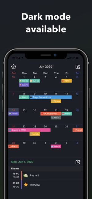 Sticker Calendar: Time Planner(圖5)-速報App