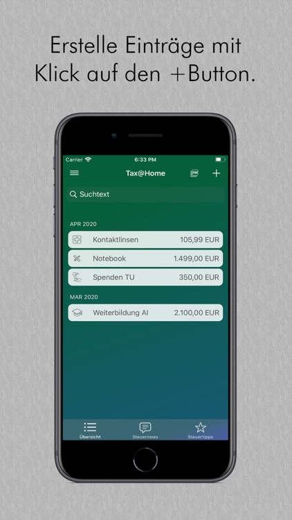 Tax@Home deine Steuerapp