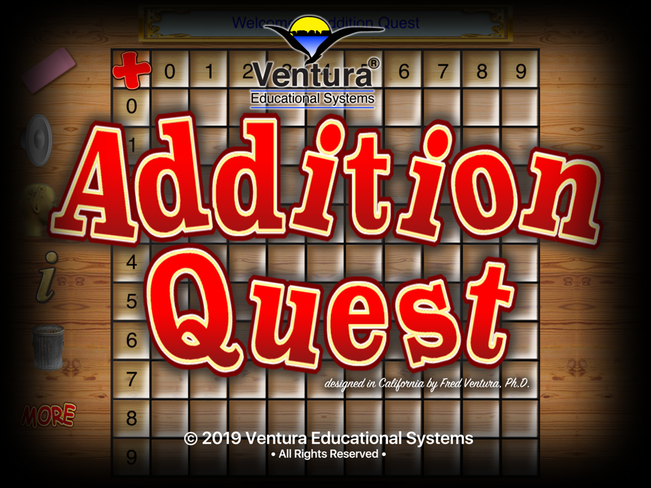 #1. Addition Quest (macOS) 由: Ventura Educational Systems