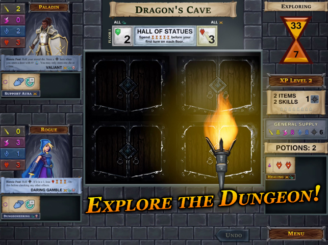 ‎One Deck Dungeon Screenshot