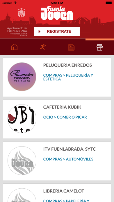 App screenshot