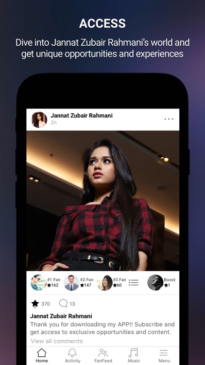 Jannat Zubair Rahmani Official