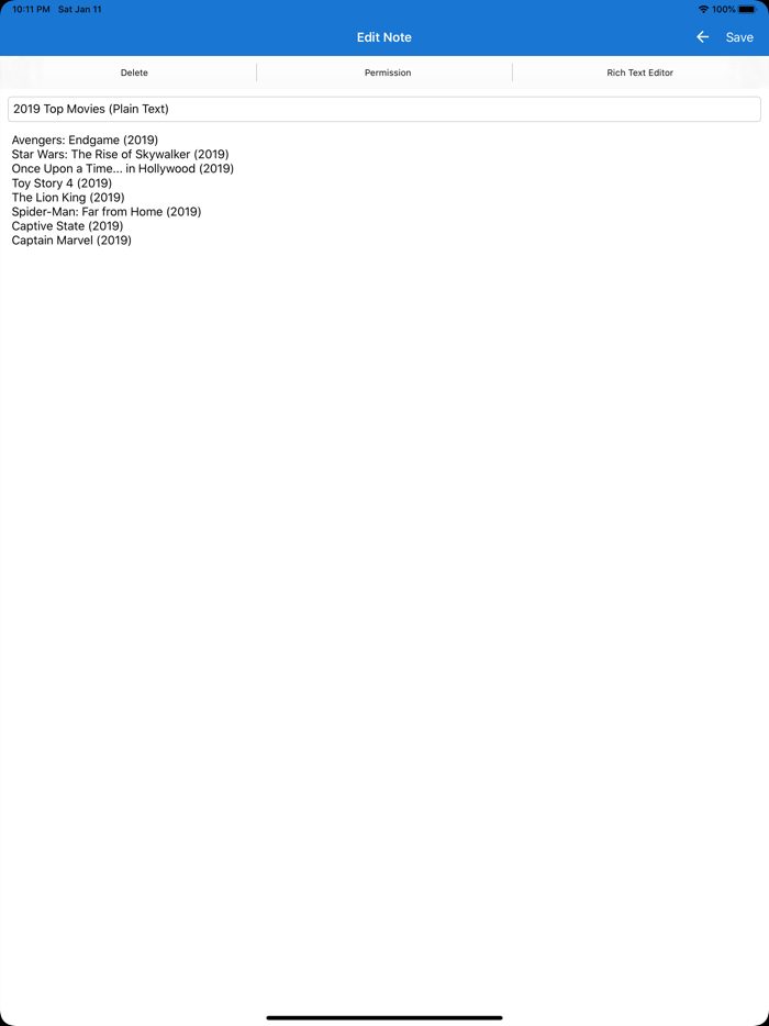a Notepad - Take and Share Notes