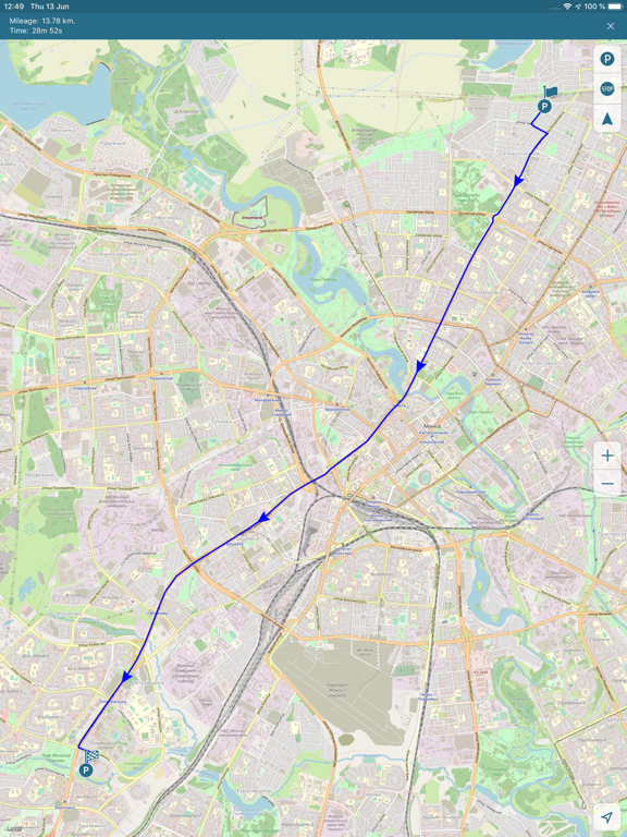 WIYAK GPS iPad screenshot 2 - Business app