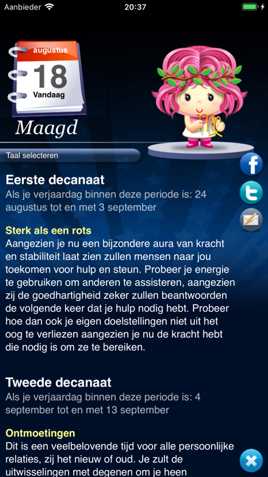 Horoscoop HD Pro screenshot 3