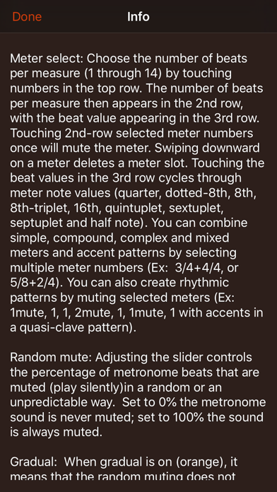Time Guru Metronome Screenshot