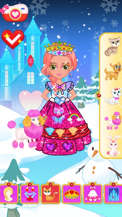 Princess Makeup Dress Design screenshot-0