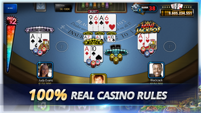 Blackjack Tournament screenshot 1