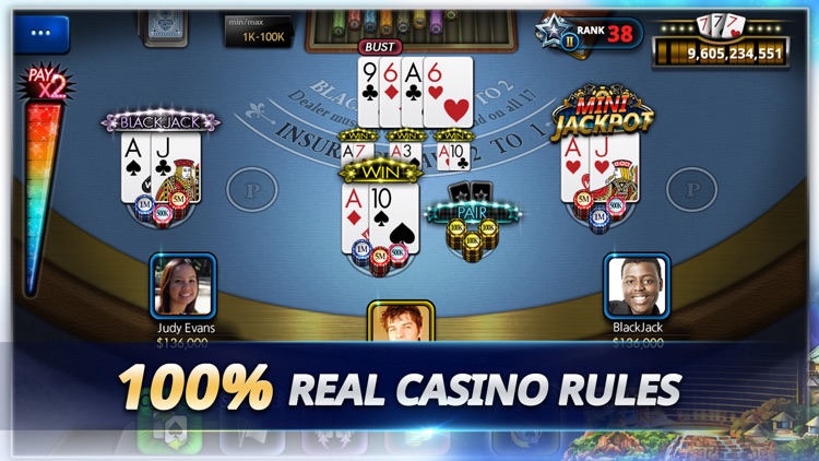 Blackjack 21-World Tournament screenshot-0