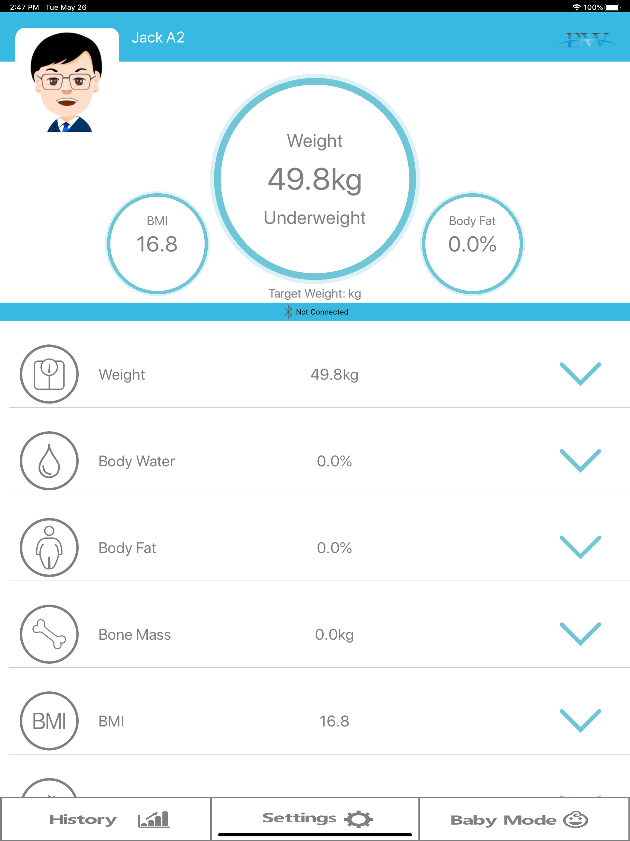 BlueWeigh Health screenshot 6
