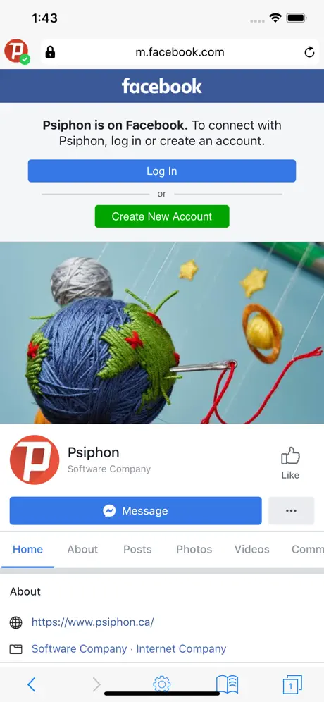 Psiphon Browser
