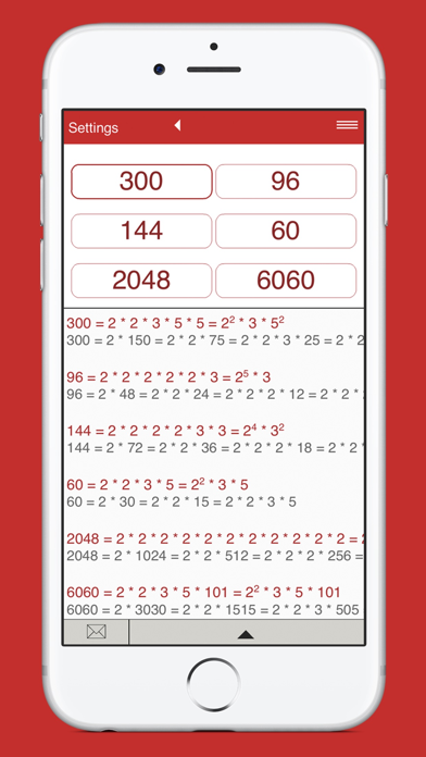 How to cancel & delete Prime Factorization Calculator from iphone & ipad 1