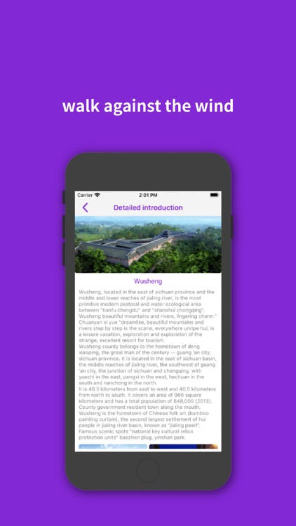 walk against the wind